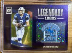 Carson Wentz [Purple Stars] #LL-9 Football Cards 2021 Panini Donruss Optic Legendary Logos Prices