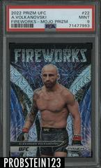 Alexander Volkanovski [Mojo] Ufc Cards 2022 Panini Prizm UFC Fireworks Prices