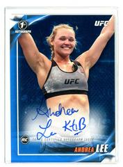 Andrea Lee [Blue] #KA-ALE Ufc Cards 2019 Topps UFC Knockout Autographs Prices