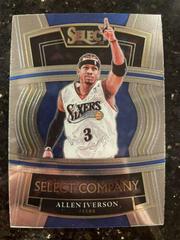Allen Iverson #3 Basketball Cards 2021 Panini Select Company Prices