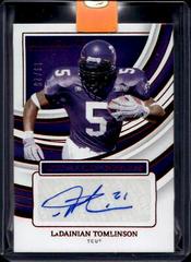 LaDainian Tomlinson [Ruby] Football Cards 2022 Panini Immaculate Collegiate All Time Greats Signatures Prices