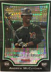 Andrew McCutchen [Xfractor] #178 Baseball Cards 2009 Bowman Chrome Prices