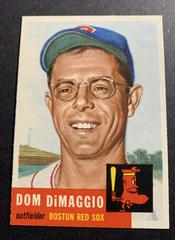 Dom DiMaggio #149 Baseball Cards 1953 Topps Prices