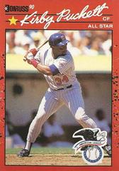 Kirby Puckett [Error] #683 Baseball Cards 1990 Donruss Prices