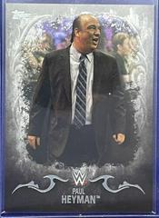 Paul Heyman [Silver] #25 Wrestling Cards 2016 Topps WWE Undisputed Prices