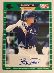 Bobby Witt Jr. [Green] #PS-BWJ Baseball Cards 2021 Pro Set Autographs Prices
