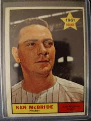 Ken McBride Baseball Cards 1961 Topps Prices