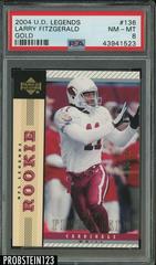 Larry Fitzgerald [Gold] Football Cards 2004 Upper Deck Legends Prices