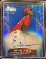 Bryan De La Cruz [Blue] Baseball Cards 2022 Bowman Sterling Rookie Autographs Prices