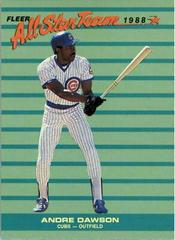 Andre dawson Baseball Cards 1988 Fleer All Stars Prices