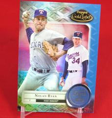 Nolan Ryan [Class 2 Blue] Baseball Cards 2022 Topps Gold Label Prices