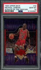 Michael Jordan #42 Basketball Cards 1999 Upper Deck MJ Athlete of the Century Prices