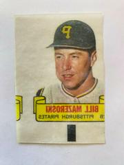 Bill Mazeroski Baseball Cards 1966 Topps Rub Offs Prices