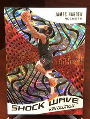 James Harden [Fractal] Basketball Cards 2020 Panini Revolution Shockwave Prices