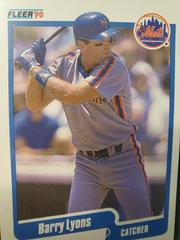 Barry Lyons #209 Baseball Cards 1990 Fleer Prices