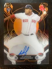 Darwinzon Hernandez [Orange] #DH Baseball Cards 2019 Topps High Tek Autographs Prices