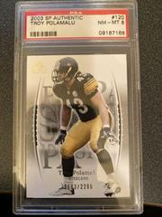 Troy Polamalu Football Cards 2003 SP Authentic Prices