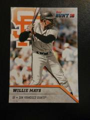 Willie Mays [5x7] Baseball Cards 2016 Topps Bunt Prices