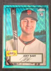 Joey Bart [Aqua Wave Refractor] #2 Baseball Cards 2021 Topps Chrome Platinum Anniversary Prices