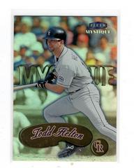 Todd Helton Baseball Cards 1999 Fleer Mystique Prices