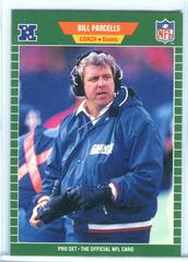 Bill Parcells #293 Football Cards 1989 Pro Set Prices