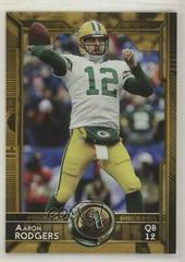 Aaron Rodgers [Gold] #357 Football Cards 2015 Topps Prices