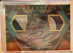 Diego Cartaya #IADR-DC Baseball Cards 2023 Bowman Inception Autograph Dual Relic Prices