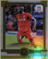 Sadio Mane [Gold] Soccer Cards 2019 Topps Museum Collection UEFA Champions League Prices
