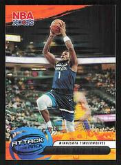 Anthony Edwards Basketball Cards 2023 Panini Hoops Attack the Rack Prices