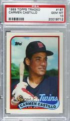 Carmen Castillo #18T Baseball Cards 1989 Topps Traded Prices
