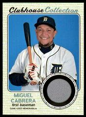 Miguel Cabrera Baseball Cards 2017 Topps Heritage Clubhouse Collection Relics Prices