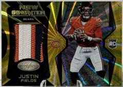 Justin Fields [Gold FOTL] #104 Football Cards 2021 Panini Certified Prices