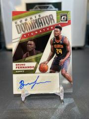 Bruno Fernando Basketball Cards 2019 Panini Donruss Optic Rookie Dominator Signatures Prices