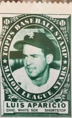 Luis Aparicio Baseball Cards 1961 Topps Stamps Prices