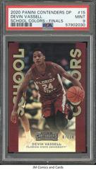 Devin Vassell [Finals] #15 Basketball Cards 2020 Panini Contenders Draft Picks School Colors Prices