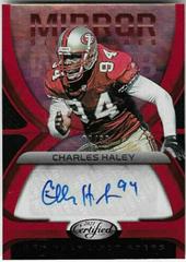 Charles Haley [Red] Football Cards 2021 Panini Certified Mirror Signatures Prices