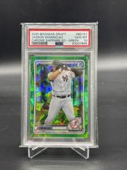 Jasson Dominguez [Green] #BD-151 Baseball Cards 2020 Bowman Draft Sapphire Prices