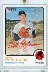 Bert Blyleven [Special Edition Red Ink] Baseball Cards 2022 Topps Heritage Real One Autographs Prices