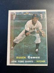 Ruben Gomez #58 Baseball Cards 1957 Topps Prices