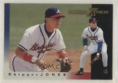 Chipper Jones #23 Baseball Cards 1997 Pinnacle X Press Prices