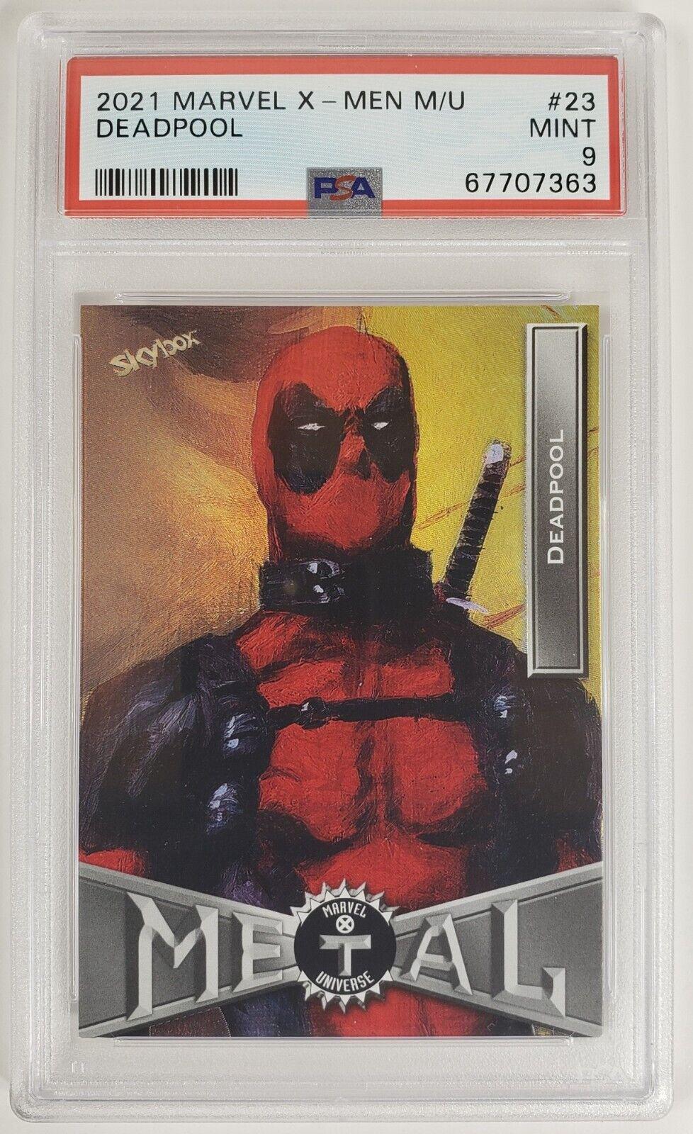 Deadpool #23 Prices | Marvel 2021 X-Men Metal Universe | Marvel Cards