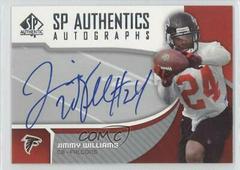Jimmy Williams #SP-JW Football Cards 2006 SP Authentic Autographs Prices