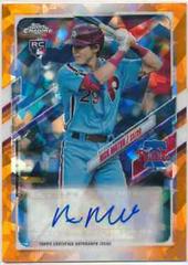 Nick Maton [Orange] #RA-NMA Baseball Cards 2021 Topps Chrome Update Sapphire Rookie Autographs Prices