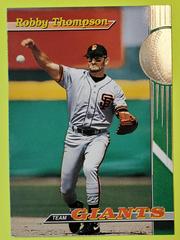 Robby Thompson #30 Baseball Cards 1993 Stadium Club Prices