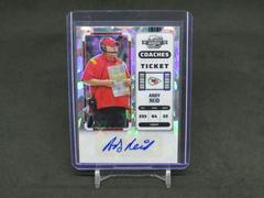 Andy Reid [Coaches Autograph Gold Ticket Ticket] #303 Football Cards 2022 Panini Contenders Prices