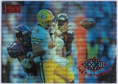 Brett Favre, Steve Atwater [Star Rubies] Football Cards 1998 Skybox Premium Prices