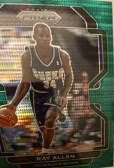 Ray Allen [Green Pulsar Prizm] Basketball Cards 2021 Panini Prizm Prices