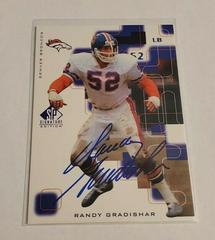 Randy Gradishar [Autograph] #GR Football Cards 1999 SP Signature Prices
