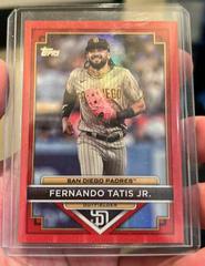 Fernando Tatis Jr. [Red] #76 Baseball Cards 2023 Topps Flagship Collection Prices