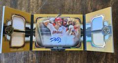 Mike Trout [Gold] #WGAR-MT Baseball Cards 2022 Topps Triple Threads Windows into Greatness Autograph Relic Prices